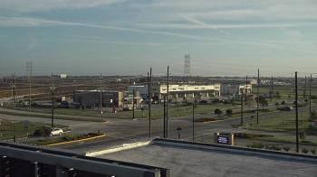 Weather camera view of Iowa Colony Police Department.