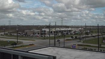 Weather camera view of Iowa Colony Police Department.