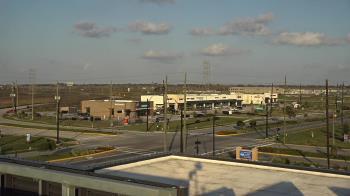 Weather camera view of Iowa Colony Police Department.