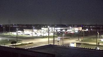 Weather camera view of Iowa Colony Police Department.