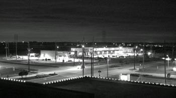Weather camera view of Iowa Colony Police Department.