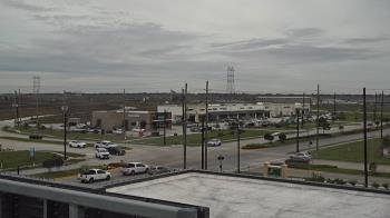 Weather camera view of Iowa Colony Police Department.