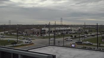 Weather camera view of Iowa Colony Police Department.