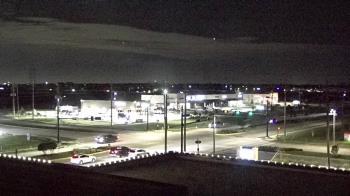 Weather camera view of Iowa Colony Police Department.