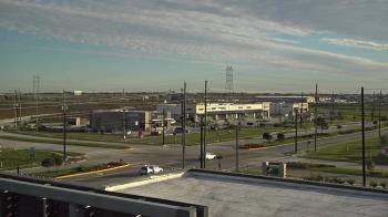 Weather camera view of Iowa Colony Police Department.