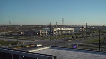 Weather camera view of Iowa Colony Police Department.