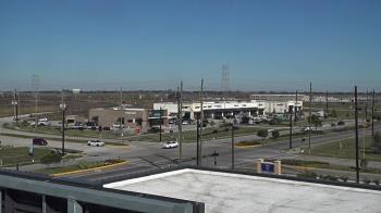 Weather camera view of Iowa Colony Police Department.