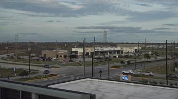 Weather camera view of Iowa Colony Police Department.