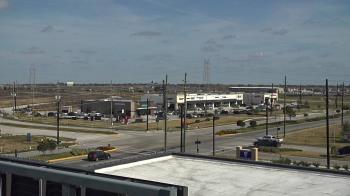 Weather camera view of Iowa Colony Police Department.