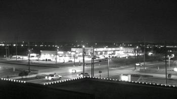 Weather camera view of Iowa Colony Police Department.