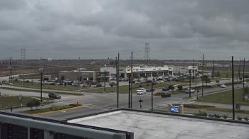 Weather camera view of Iowa Colony Police Department.