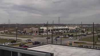 Weather camera view of Iowa Colony Police Department.