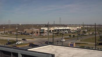 Weather camera view of Iowa Colony Police Department.