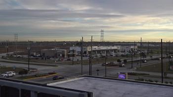 Weather camera view of Iowa Colony Police Department.