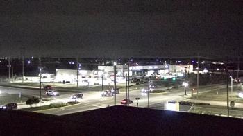 Weather camera view of Iowa Colony Police Department.