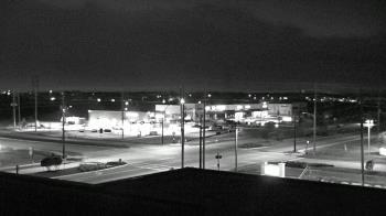 Weather camera view of Iowa Colony Police Department.