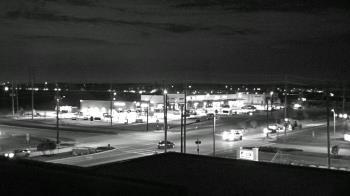 Weather camera view of Iowa Colony Police Department.