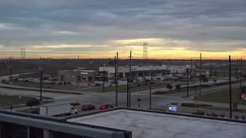 Weather camera view of Iowa Colony Police Department.