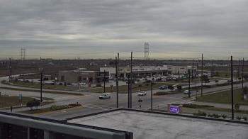 Weather camera view of Iowa Colony Police Department.