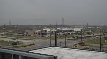 Weather camera view of Iowa Colony Police Department.