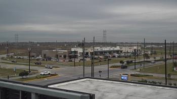 Weather camera view of Iowa Colony Police Department.