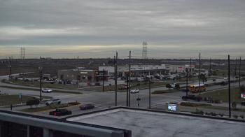 Weather camera view of Iowa Colony Police Department.