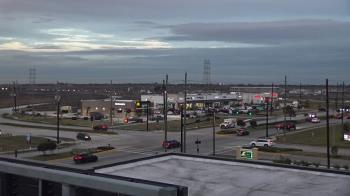 Weather camera view of Iowa Colony Police Department.
