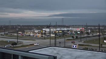 Weather camera view of Iowa Colony Police Department.