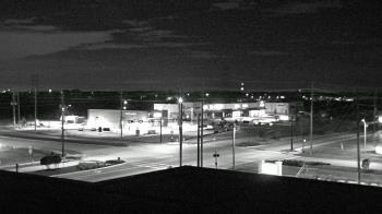 Weather camera view of Iowa Colony Police Department.