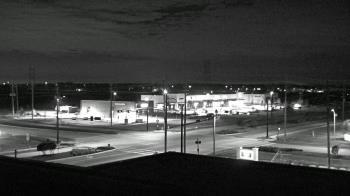 Weather camera view of Iowa Colony Police Department.