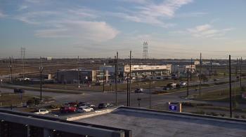 Weather camera view of Iowa Colony Police Department.