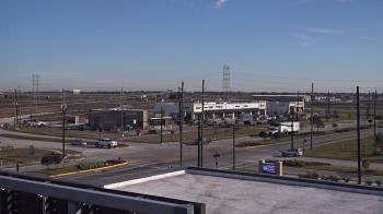 Weather camera view of Iowa Colony Police Department.