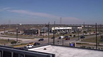 Weather camera view of Iowa Colony Police Department.