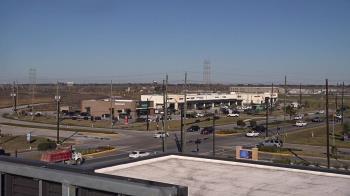 Weather camera view of Iowa Colony Police Department.