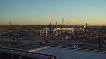 Weather camera view of Iowa Colony Police Department.