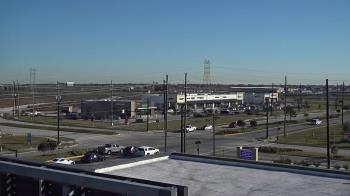 Weather camera view of Iowa Colony Police Department.