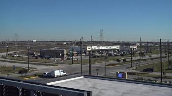 Weather camera view of Iowa Colony Police Department.