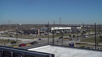 Weather camera view of Iowa Colony Police Department.