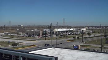 Weather camera view of Iowa Colony Police Department.