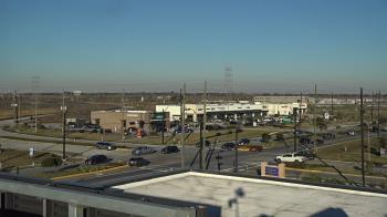 Weather camera view of Iowa Colony Police Department.