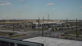 Weather camera view of Iowa Colony Police Department.