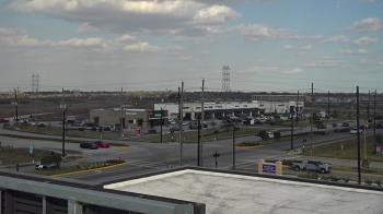 Weather camera view of Iowa Colony Police Department.
