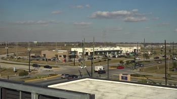 Weather camera view of Iowa Colony Police Department.