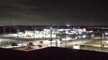 Weather camera view of Iowa Colony Police Department.