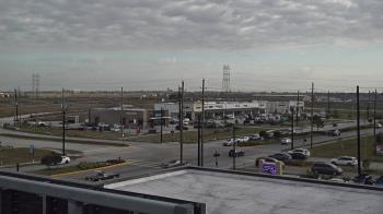 Weather camera view of Iowa Colony Police Department.