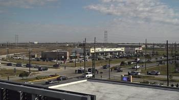 Weather camera view of Iowa Colony Police Department.