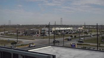 Weather camera view of Iowa Colony Police Department.