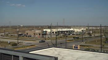 Weather camera view of Iowa Colony Police Department.