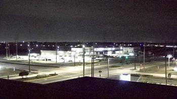 Weather camera view of Iowa Colony Police Department.