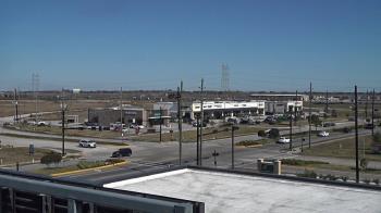 Weather camera view of Iowa Colony Police Department.